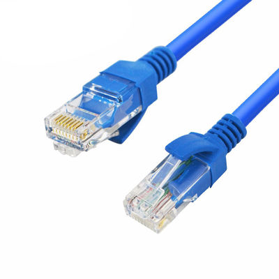 Blaues Verbindungskabel-Kabel T568B T568B Cca Utp Rj45 0.5m